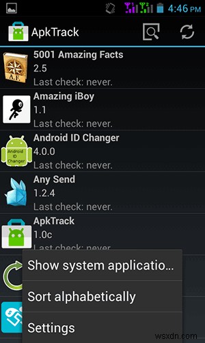 AndroidデバイスでPlayストア以外のアプリのアップデートを確認する方法 
