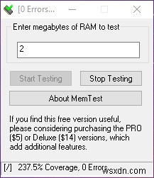 WindowsでRAMの状態を確認する方法 