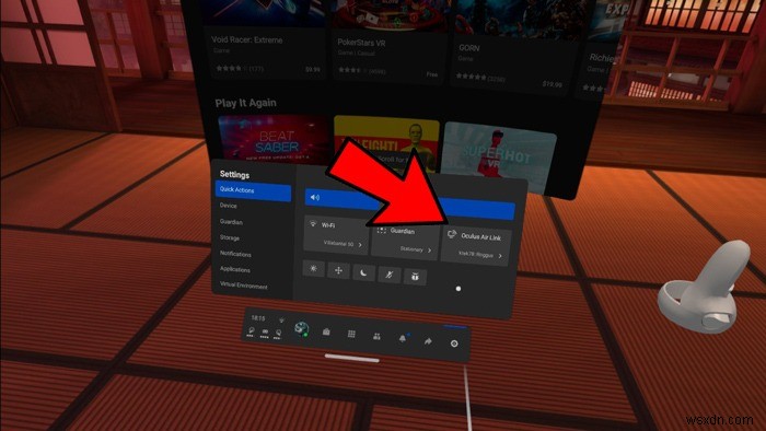 OculusQuest2でOculusAirLinkを有効にする方法 