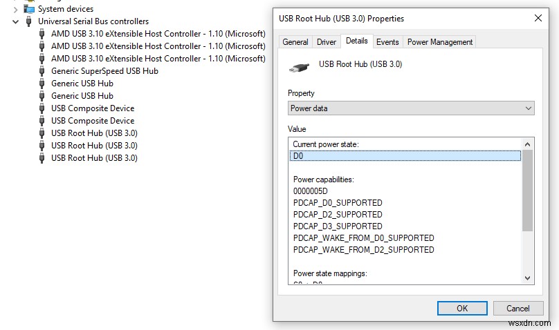 USBポートの電力出力を確認する方法 