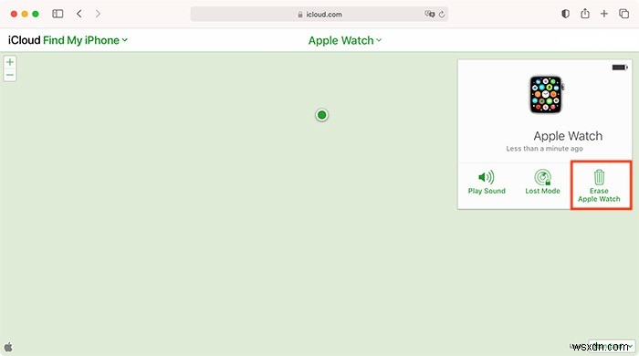 AppleWatchのペアリングを解除して消去する方法 
