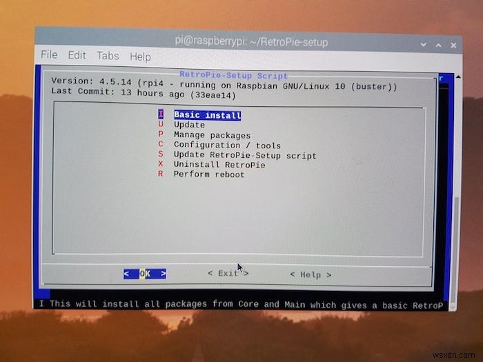 Raspberry Pi 4にRetroPieをインストールし、RetroGamingConsoleを構築する方法 