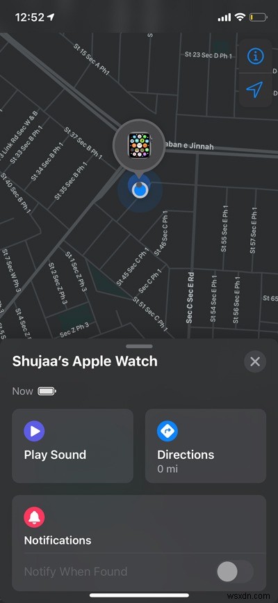 「アプリを探す」を使用して紛失したAppleWatchを見つける方法 