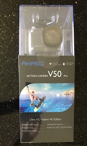 Akaso V50 Proアクションカメラ–レビューとプレゼント 
