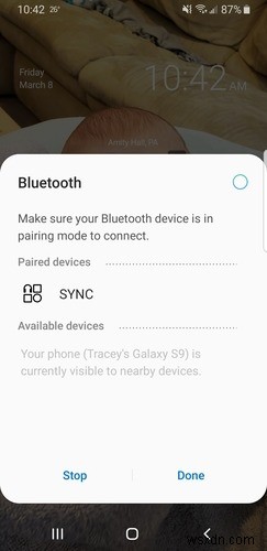 Bluetoothが接続されない場合の対処方法 