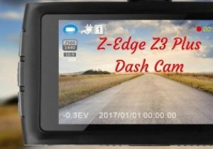 Z-Edge Z3 Plusダッシュカム–レビューとプレゼント 