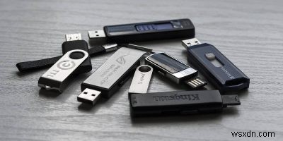 USBドライブのファイルシステムを選択する方法 