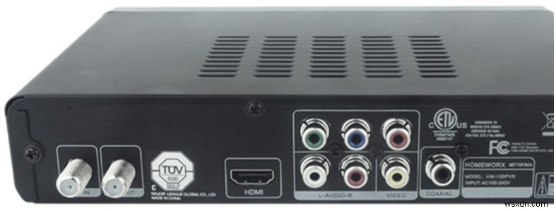 ケーブルテレビボックスDVRなしで無線テレビを録画する方法 