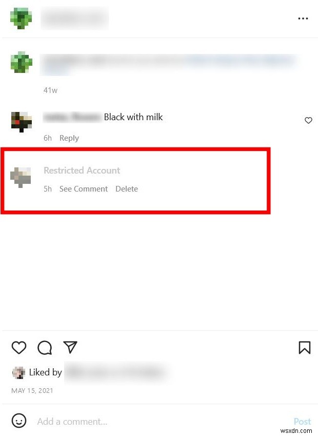 Instagramのコメントを管理する方法 