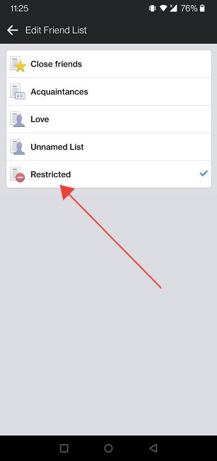 Facebookの制限付きリストを使用してプライバシーを維持する方法 