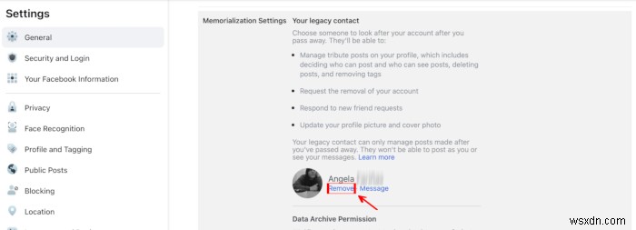 Facebookのレガシー連絡先を設定してアカウントをメモリアル化する方法 