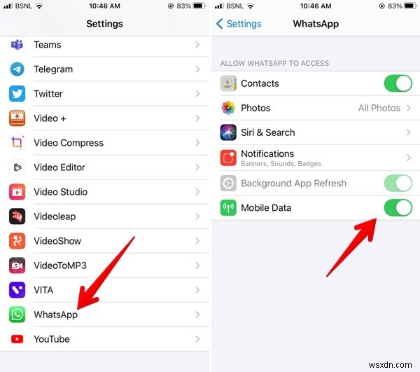 WhatsAppの画像とビデオがダウンロードされない問題が修正されました 