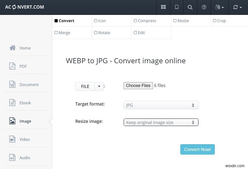 WEBPファイルをJPGに変換して保存する方法 