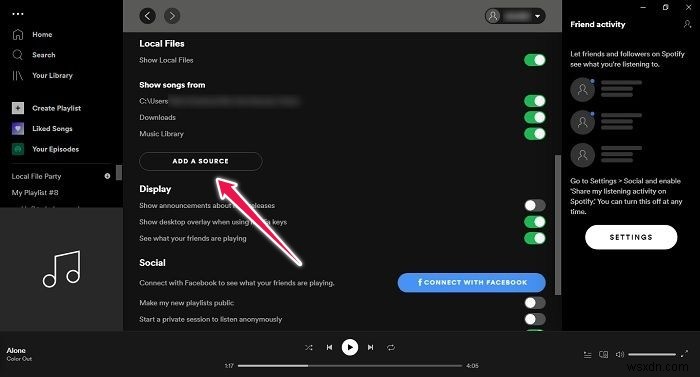 音楽とローカルファイルをSpotifyにアップロードする方法 