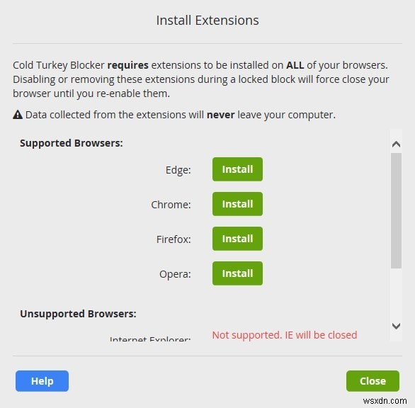 Chrome、Firefox、Edge、Safari、Android、iOSでウェブサイトをブロックする方法 