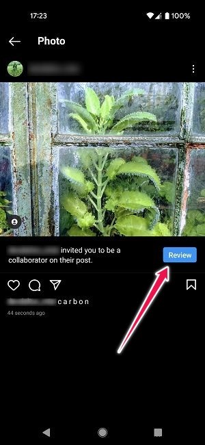 InstagramCollabを使用して共同投稿またはリールを作成する 