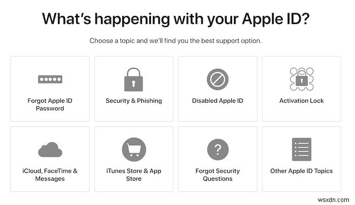 Apple ID Q＆A：回答された16の一般的な質問 