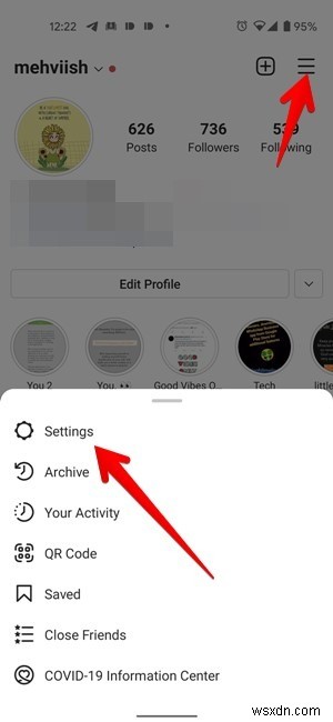 Instagramアカウントを削除または非アクティブ化する方法 