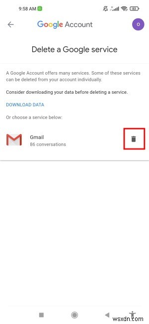 Gmailアカウントを完全に削除する方法 