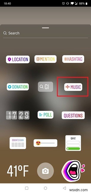 Instagramストーリーに音楽を追加する方法 
