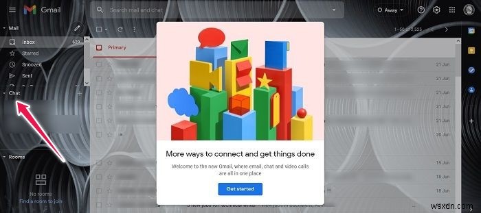 Googleチャットを有効にして開始する方法 