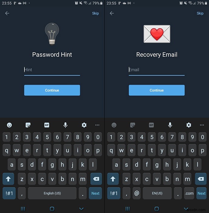 Telegramアプリで2段階認証を有効にする方法 