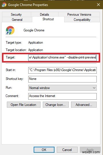GoogleChromeの印刷プレビュー機能を有効/無効にする方法 