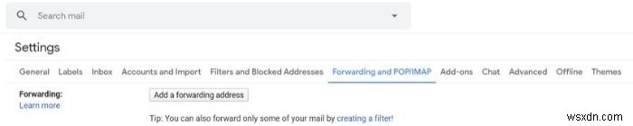 Gmailメッセージを別のアカウントに転送する方法 