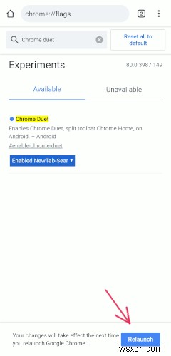 ChromeforAndroidでメニューバーを一番下に移動する方法 