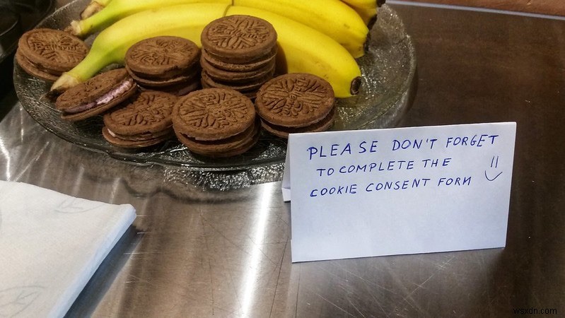 これらの「Cookie同意」通知は実際には何を意味しますか？ 