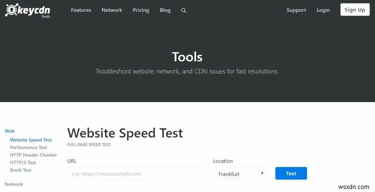 サイトの読み込み速度を確認するための6つの便利なWebサイト速度テストツール 