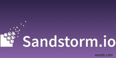 Sandstormを使用してWebベースの生産性アプリを簡単にインストールする方法 