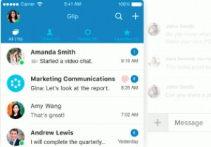Glip：チームの連携方法を変える無料のチームコラボレーションアプリ 