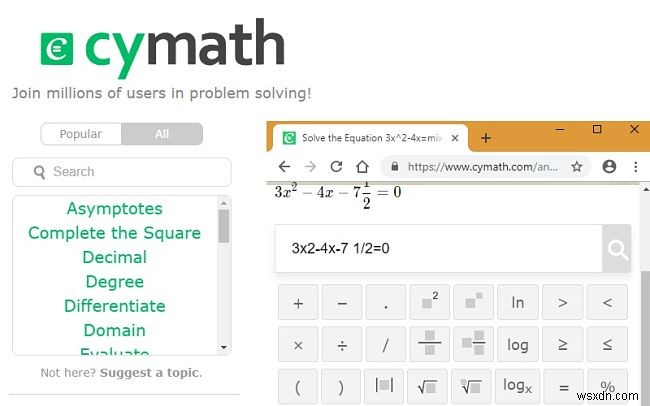 難しい数学の問題を解決するための5つの推奨されるWebツール 
