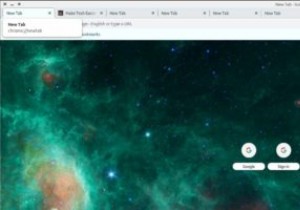 Chromeの新しいタブページをカスタマイズする方法 
