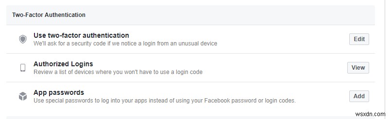 Facebookアカウントをハッカーから保護する 