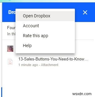 GmailアカウントからDropboxにアクセスする方法 