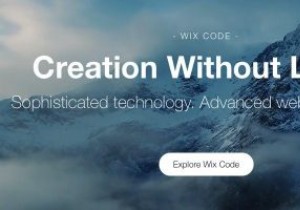 Wixコードを使用してWebアプリを簡単に作成 