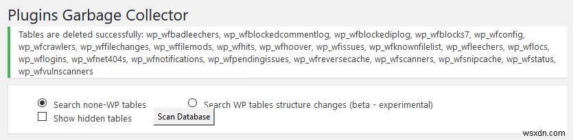 WordPressで未使用のデータベーステーブルを削除する方法 