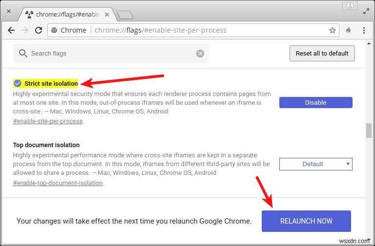 Chromeでの厳密なサイト分離とは何ですか？それを有効にする方法 
