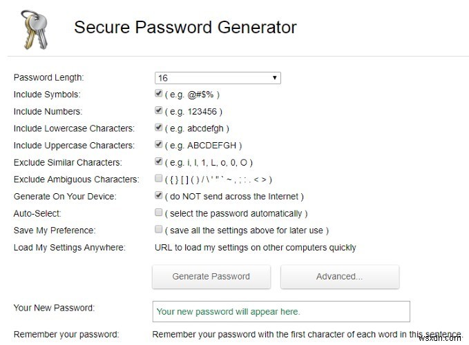 解読しにくい強力なパスワードをオンラインで生成する方法 