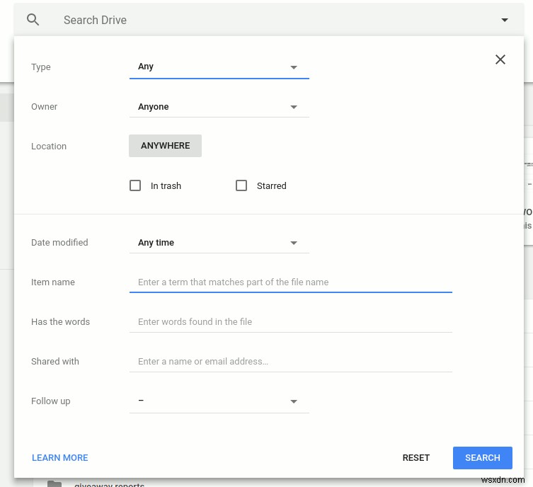 Googleドライブでファイルとフォルダを効果的に検索する方法 