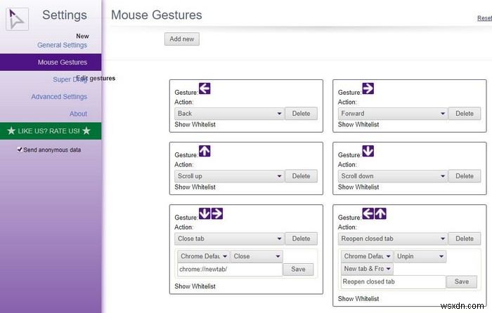 ChromeとFirefoxにマウスジェスチャーを追加する方法 