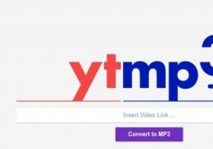 Ytmp3を使用してYouTubeビデオをMP3にすばやく変換する 