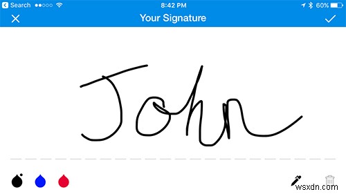 文書に電子的に簡単に署名する方法 