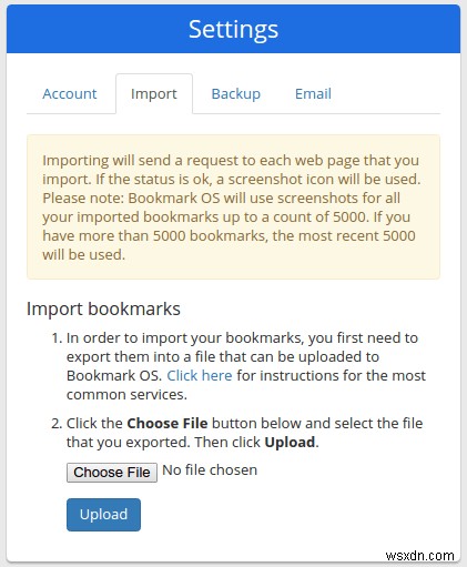 ブックマークOS：ファイルマネージャーのインターフェイスを備えたブックマークマネージャー 