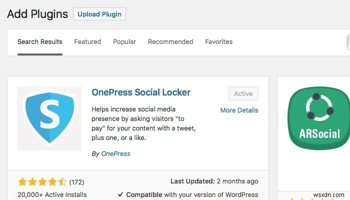 Social Lockerを使用して、WordPress投稿のソーシャルシェアを増やす 
