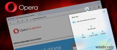 Operaの新しいビルトインAdBlocker用のDitchAdblockPlus 