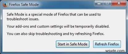 Firefoxがクラッシュし続ける場合の対処方法 