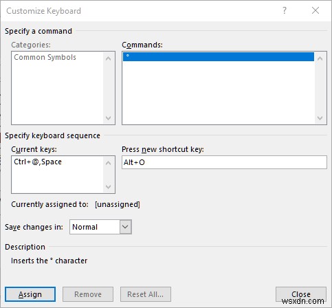 MicrosoftWordに度記号を挿入する方法 